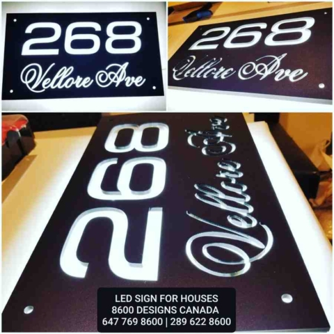 House Address Signs