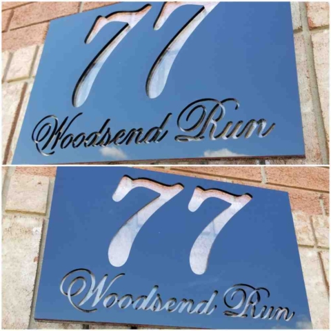 House Address Signs