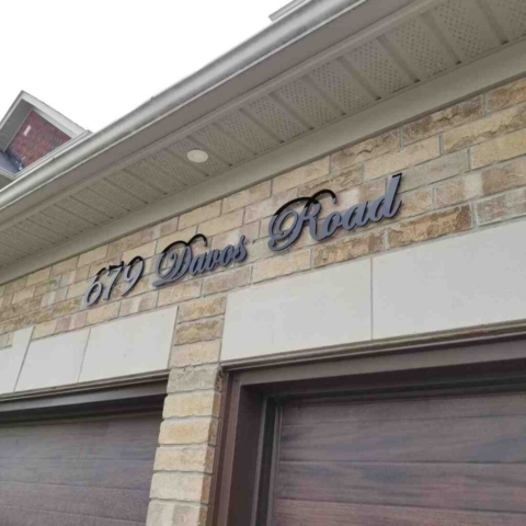 House Address Signs