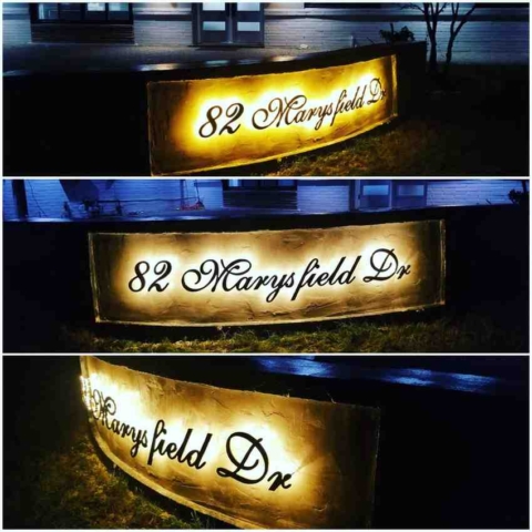 House Address Signs