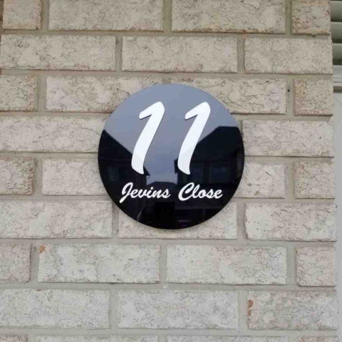 House Address Signs