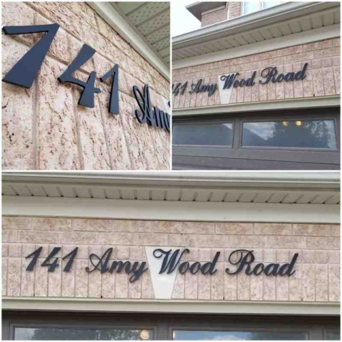 House Address Signs