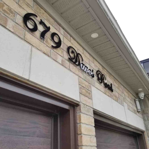 House Address Signs