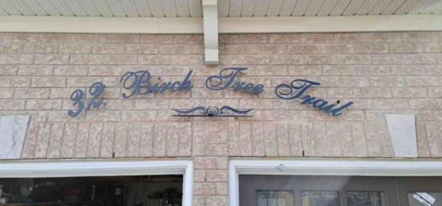 House Address Signs