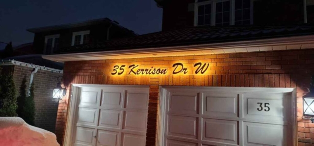 House Address Signs