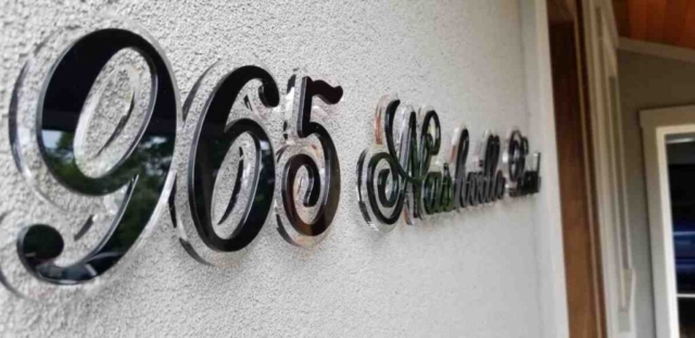 House Address Signs
