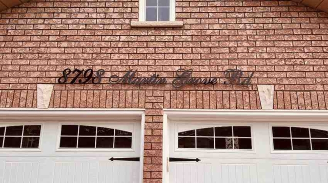 House Address Signs