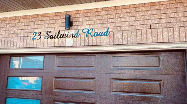 House Address Signs