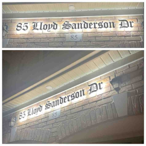 House Address Signs